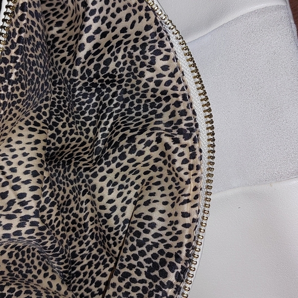 BP Nordstrom Fold over Clutch Cream - Picture 3 of 4